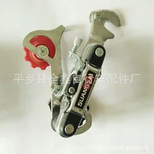 Горный велосипед 6-Скорость 18-Задний переключатель скорости после передачи Шестерни черный, серебристый цвет после передачи Шестерни глаз циферблат крюк для Tw