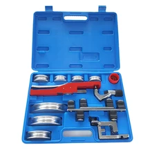 

14Pcs 90 Degree Manual Pipe Tube Bender Tool Kit Aluminium Alloy With Tool Box 6-22mm(1/4-7/8in)