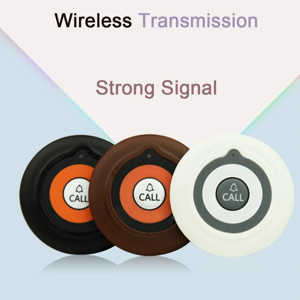 Table Guest Call Buttons Wireless Calling Systems Transmitter for Restaurants Hotel Cafe Hospital Paging Pager JINGLE BELLS 20 wireless calling system