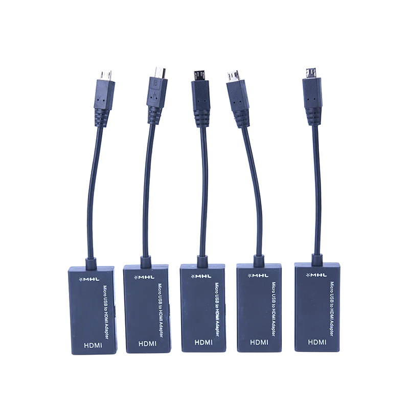 Горячая Распродажа Micro USB к HDMI 1080P HD адаптер кабель штырь гнездо для устройства MHL