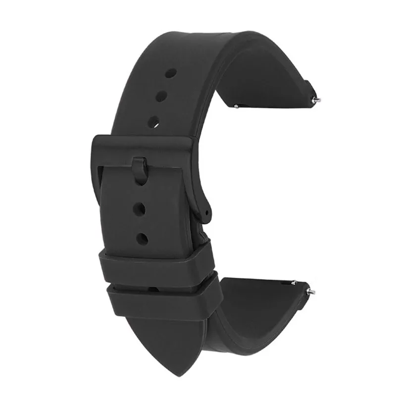 

BEAFIRY Watch Band 20mm 22mmSoft Silicone Rubber Watch Strap Watchband sport Waterproof for huawei samsung Black Blue Grey Red