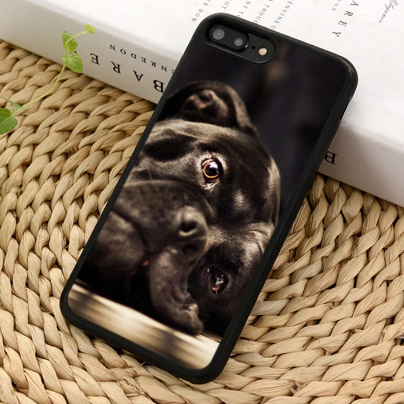 MaiYaCa стампирский бультерьер стаффи собака чехол для телефона iPhone 5 6S 7 8 plus 11 12 Pro X XR