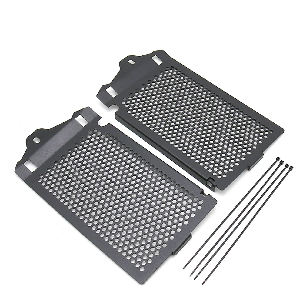 

1pair Motorcycle tank radiator protection cover Black Radiator Guard Protector Grille Grill Cover For BMW R1200GS Adventure