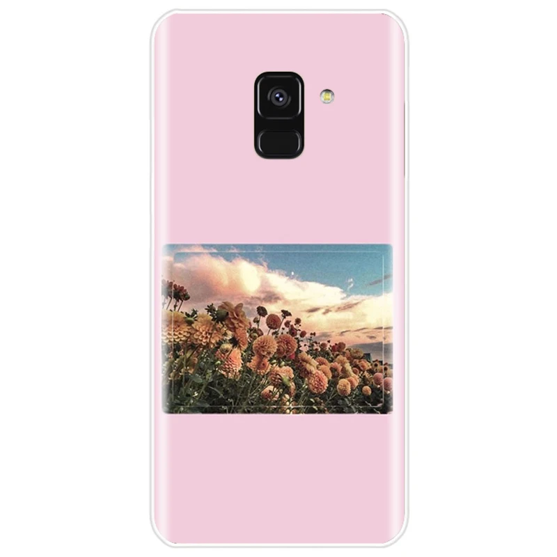Эстетический Мягкий Силиконовый ТПУ чехол для Samsung Galaxy A5 A7 A8 2015 A3 2016 2017 A6