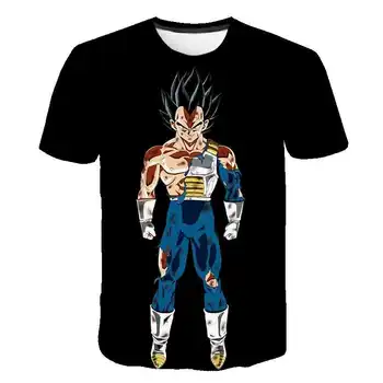 

New Arrival Funny Goku Dragon Ball Z 3d T Shirt Summer Fashionable Short Sleeve Hip Hop Tee Tops Men Anime DBZ Harajuku T-Shirts