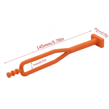 

145*22mm New high quality Orange Motorcycle Sidestand Rubber Tie Strap For KTM 98-19 Husaberg 09-14 Rubber Tie Universal