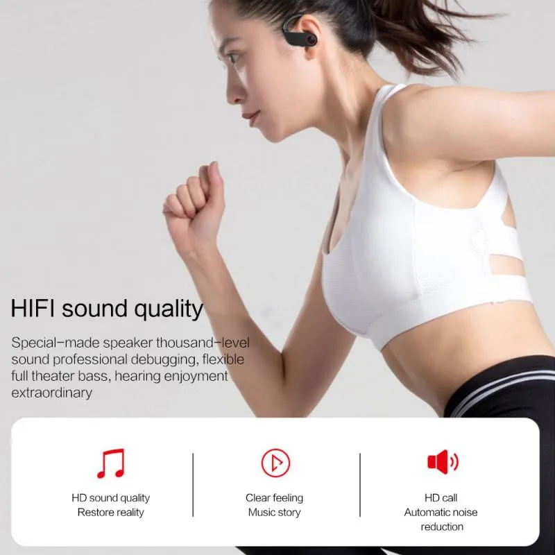 Bluetooth наушники B5 светодиодный дисплей Близнецы беспроводные Bluetooth наушники с микрофоном гарнитура снижение шума гарнитура спортивные Earbud-L1216