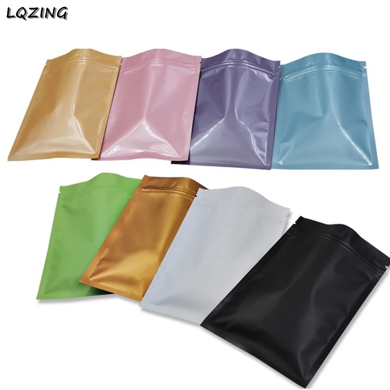 100pcs 8*12cm Food Storage Bags Metallic Mylar Ziplock Bags Flat Bottom Matte Black Aluminum Foil Zip Lock Plastic Bags Pouches 100pcs 8*12cm Food Storage Bags Metallic Mylar Ziplock Bags Flat Bottom Matte Black Aluminum Foil Zip Lock Plastic Bags Pouches