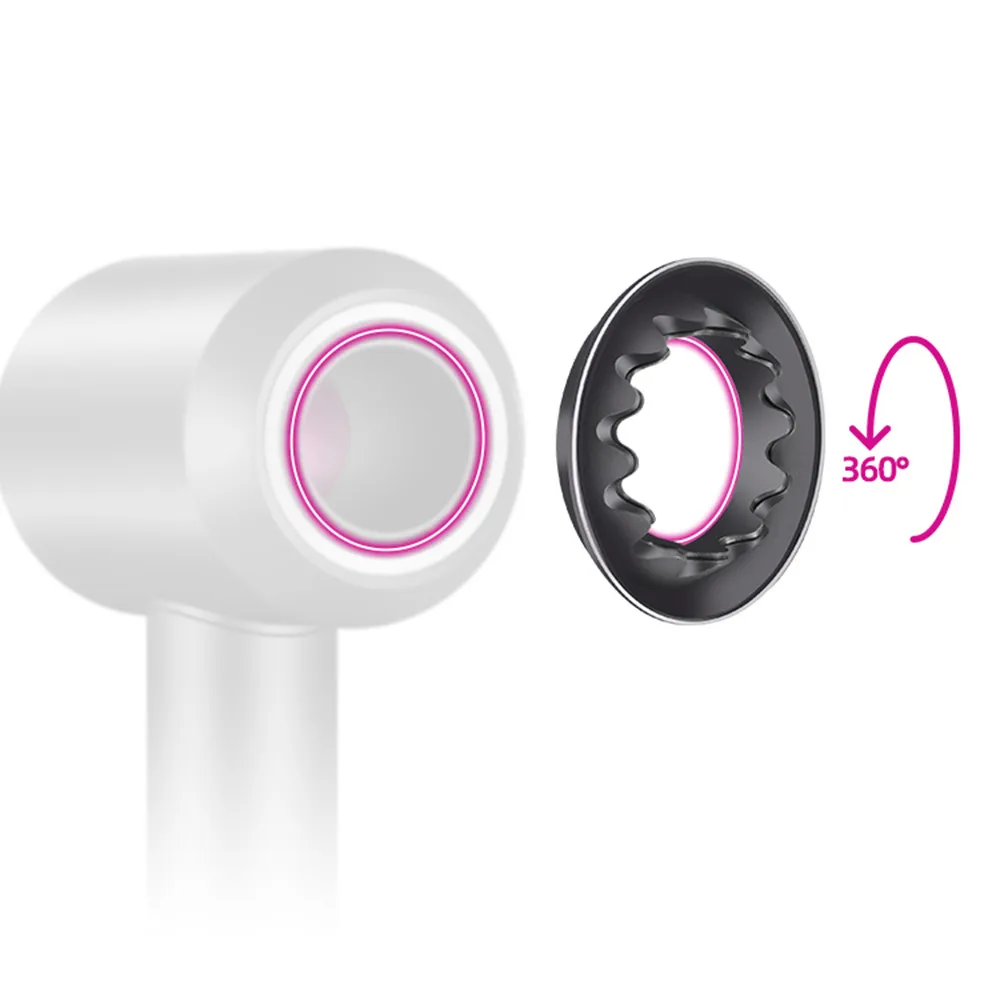 Coanda Effect Anti-flying Nozzle Attachment Tool For Dyson Supersonic Hair Dryer HD01 HD03 HD08 Wide Tooth Comb Hair Styling