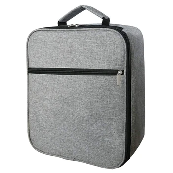 

Lunch Box with Padded Liner, Spacious Insulated Lunch Bag Durable Thermal Lunch Cooler Pack with Strap for Boys Men Women Girls
