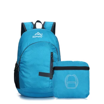 

Durable Nylon Folding Backpack Unisex Lightweight Outdoor Travel Hiking Backpack Portable Camping Daypack