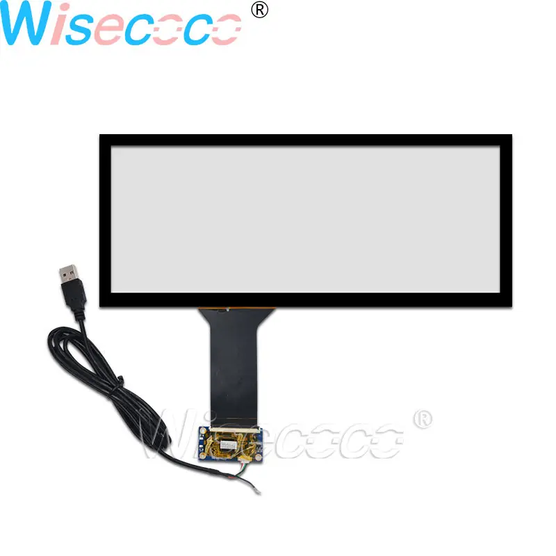 Wisecoco 12," ips ЖК-дисплей Экран 1920*720 LVDS 50 pins бар Дисплей+ WI-FI блютоотом Android Системы драйвер платы+ емкостный сенсорный экран