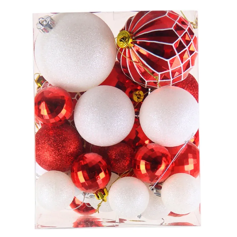 Дизайн, рождественские небьющиеся шары, елочные украшения, домашние елочные украшения, шары, Праздничный Орнамент - Цвет: B