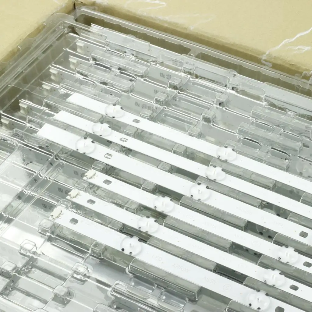 6 PCS LED backlight strip for 49UJ670 49LJ61 49LH61 49UJ635 49UJ651V 49UJ701 49LJ614 HC490DGG-ABSR2-A14X AGF79079002
