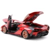 Bburago 1:24 Lamborghini Sian FKP 37 Green Sports Car Static Die Cast Vehicles Collectible Model Car Toys 4