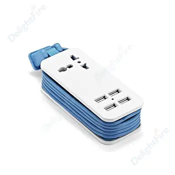 

Power Strip Usb 2pin With Usb Extension Socket 1.5m Cable Power Strip Travel Power Strip Usb For Smart Phone Wall Charger
