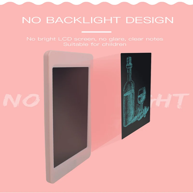 TISHRIC 8,5 ''/10'' lcd детский планшет для рисования бизнес-письма планшет с Толстая ручка Цифровая графика планшет доска для сообщений