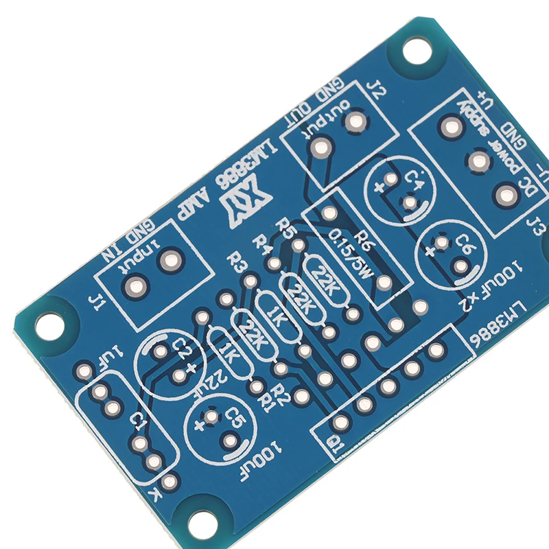 61 мм x 37 мм DC+ 20-28 в 68 Вт LM3886 TF усилитель мощности платы Hi-Fi PCB параллельная голая плата