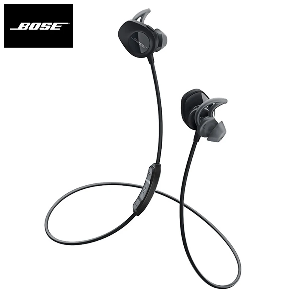 Bose SoundSport Wireless Bluetooth Headphones Sweatproof Earphone Sport Headset Smart Bass Earbuds In line Control with Mic