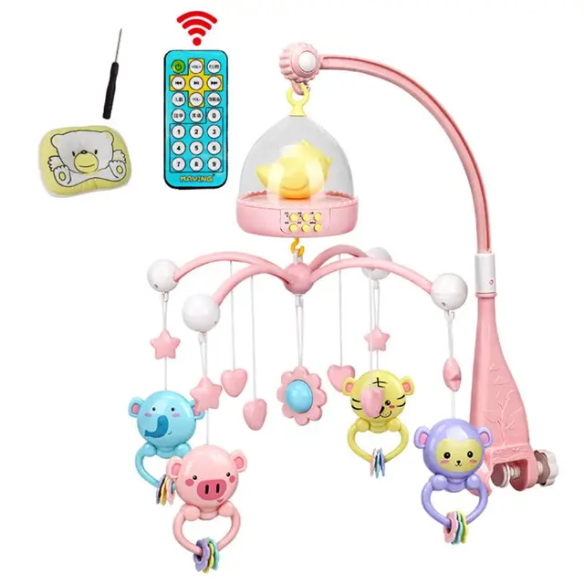 baby cot mobile with lights