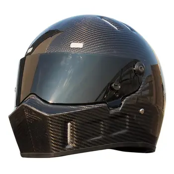 

Carbon fiber ATV-1 TOP Gear StarWars Simpson Stickers Model Motorcycle helmet Racing Moto Full Face Helmets casco capacete