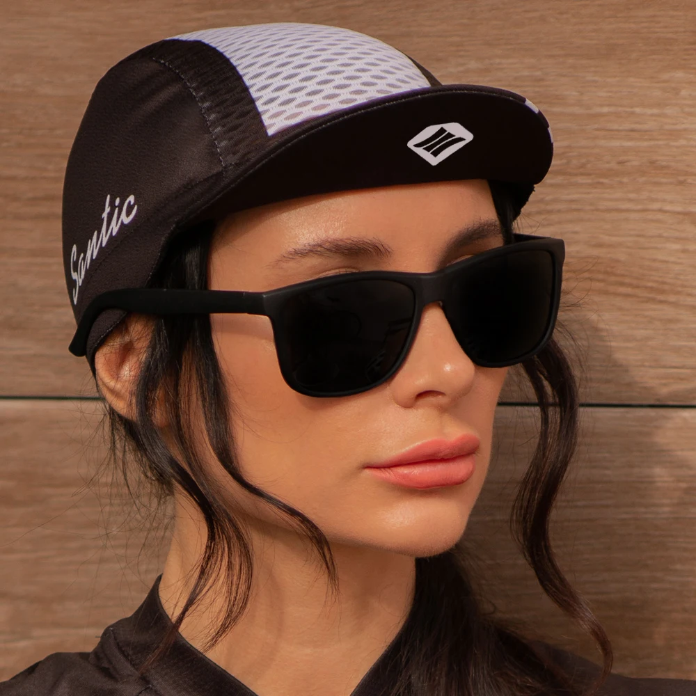 Santic Cycling Cap Outdoor Riding Sunscreen Sports Cap Spring Summer Quick Perspiration Breathable Free Size W0P059