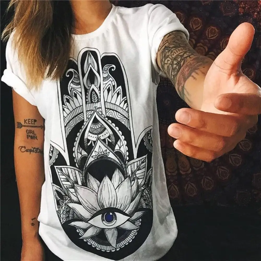 Летняя женская новая модная повседневная футболка с короткими рукавами и принтом в виде мультяшных букв в стиле Харадзюку, S-2XL