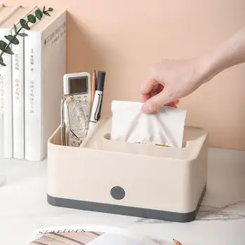 

New Creative Supplement Multifunctional Tissue Box Shelf Home Storage Box Kitchen Organizer Bathroom Tools Cocina