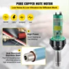 VEVOR 1600W Plastic Welding Gun 110V Hot Air Torch Palstic Welder Kit with Replacement Nozzles for PVC PP PE Pipe Vinyl Floor 3