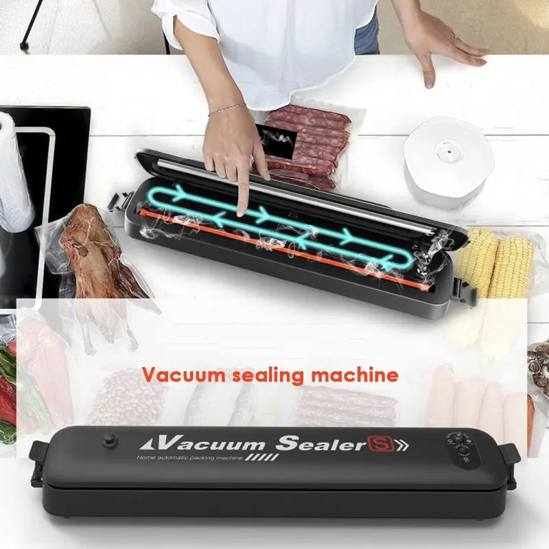 

Life Vacuum Sealing System Environmental Protection 6 Languages Fully Automatic - 60KPA Durable Food Packing Machine Insurance