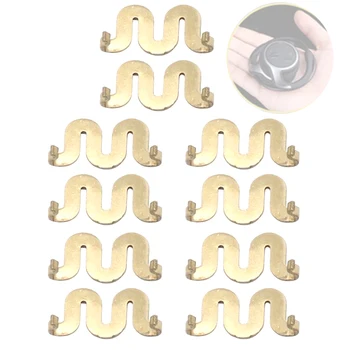 

10pcs Wireless Headphone Mini Metal Buckle Lock Connector Parts Replacement Spring Piece Accessories S Type Repair For Beats