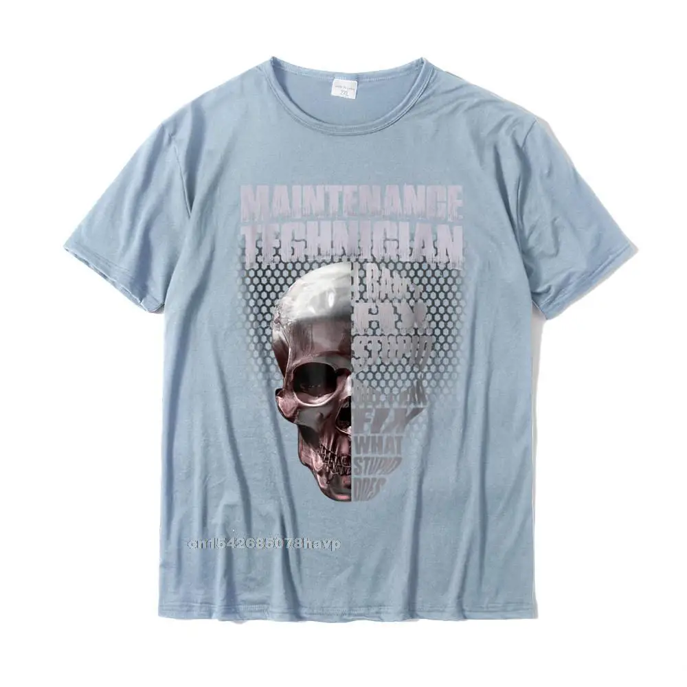 Summer Dominant Party Tops & Tees Crewneck Autumn 100% Cotton Short Sleeve Top T-shirts for Men Customized Tee-Shirt Mens Maintenance Technician I Cant Fix Stupid Funny T-shirt__19789. navy