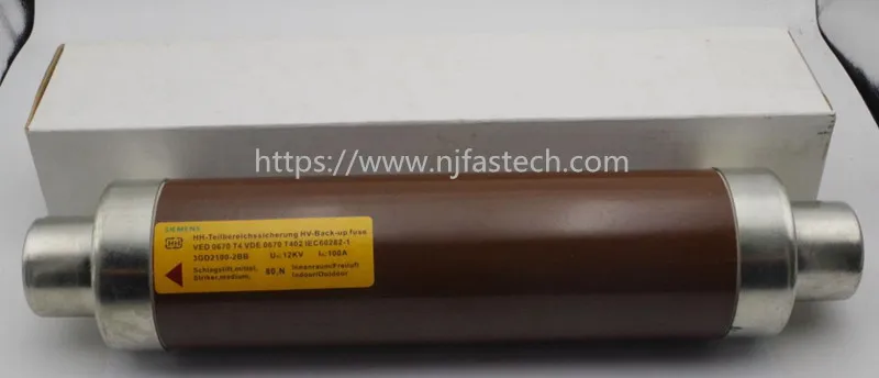 Высокое напряжение HCR предохранитель 12kv 100A 3GD2100-2BB цена предохранителя