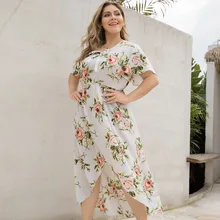 Дизайн; европейский и американский стиль; бант; v-образный вырез; высокая талия; короткий рукав; стиль «Ласточка»; большой принт