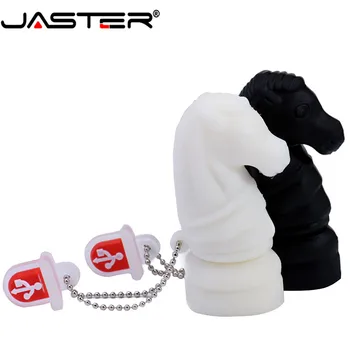 

JASTER USB 2.0 Cartoon Chess USB Flash Drive Thumb Memory Stick 4GB 8GB 16GB 32GB 64GB pendrive External Storage Gift