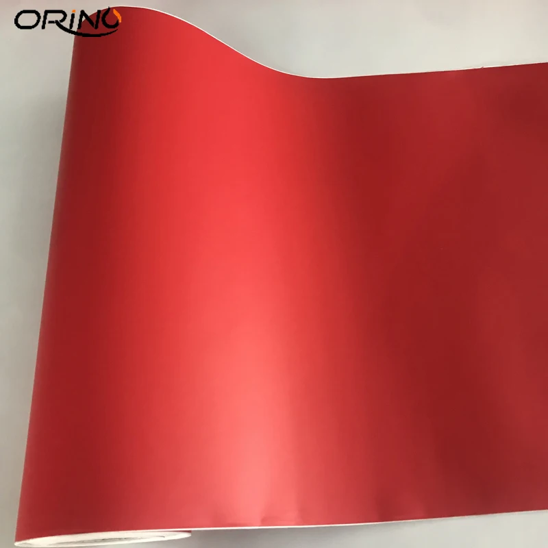 Matt Red Vinyl Wrap Sticker-2