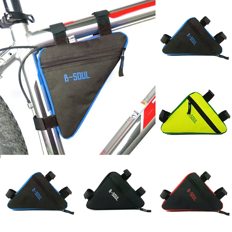 

Bike Bicycle Bag Front Tube Frame Handlebar Waterproof Cycling Bags Triangle Pouch Frame Holder Bicycle Accessories