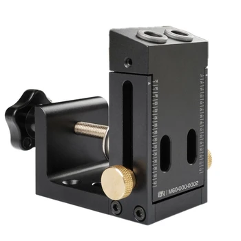

Hole Screw Jig Pocket Hole Jig Puncher Woodworking Drilling Locator Positioner Kit DIY Carpentry Tools Accessories