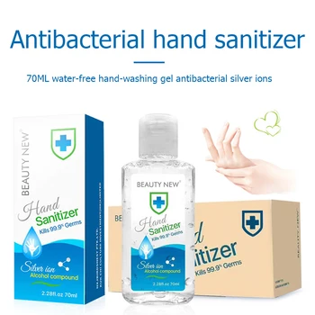 

70ml Travel Portable Mini Hand Sanitizer Anti-Bacteria Disposable Hand Bottle
