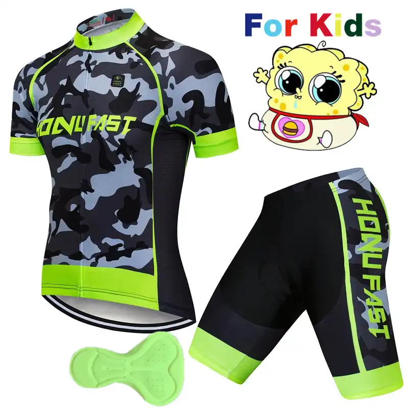 cycling jersey shorts set