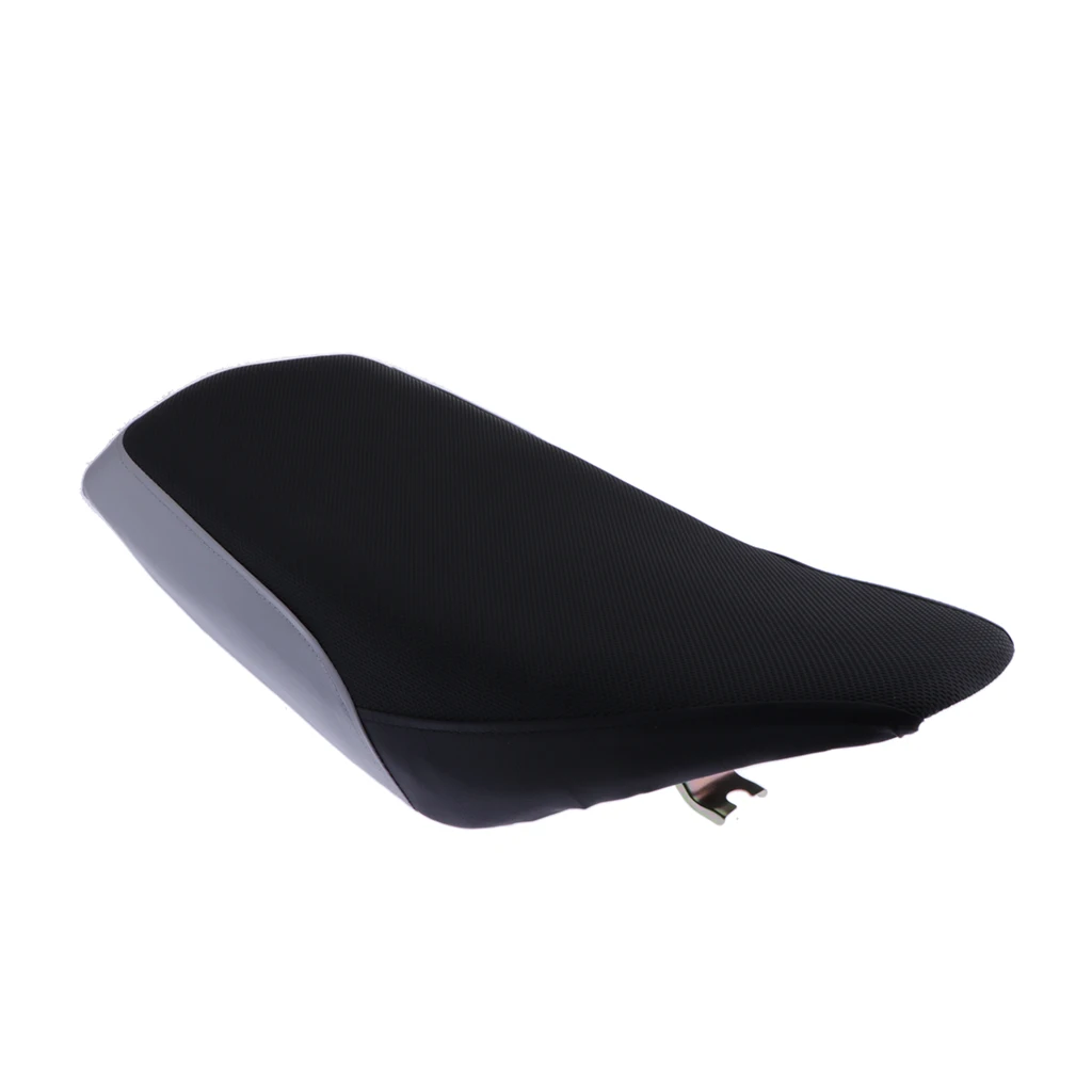 Motorcycle Rear Pillion Passenger Pad Seat Chopper Rear Pillion Passenger Pad Seat Hot for 150-250cc ATV Scooter Quad Bikes 