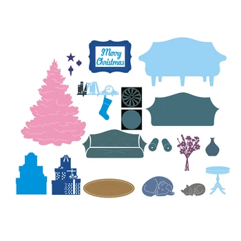 

New 3D DIY Metal Cutting Dies and Scrapbooking For Paper Making Gift Tables Sofa Background Embossing Frame Card Craft 2019