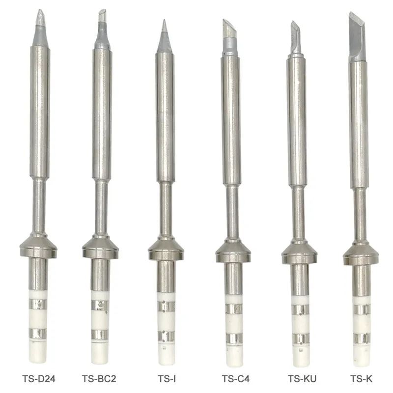 

Mini Digital TS100 Soldering Iron Tips Lead Free Replacement Various Models of Tip Electric Soldering Iron Tip K KU I D24 BC2 C4