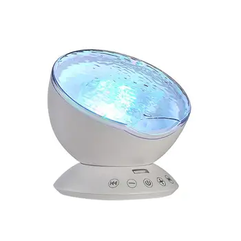 

Remote Control TF card function Star Projector Light Colorful Ocean Hypnosis Wave Up To People Household Appliances