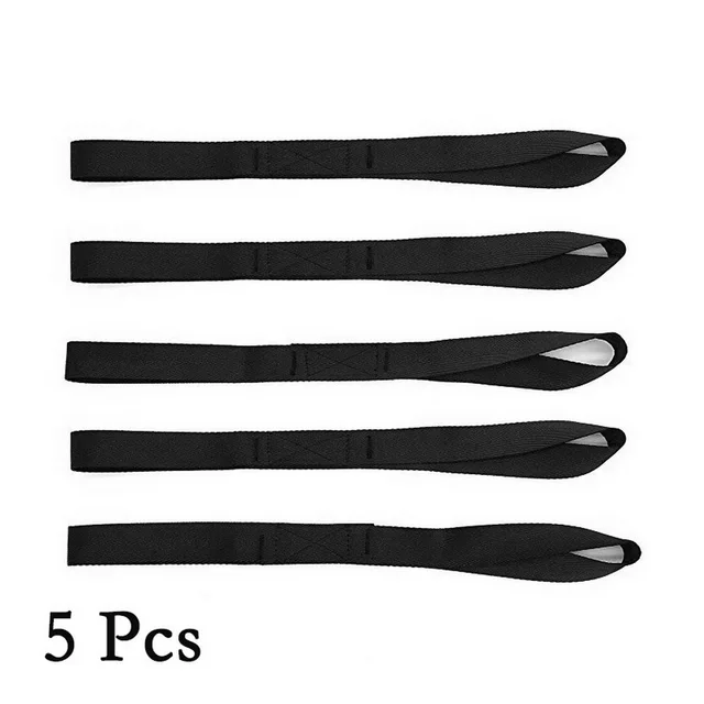 5PCS Motorcycle Tie Downs Car Motorbike Luggage Soft Loop Tie Down