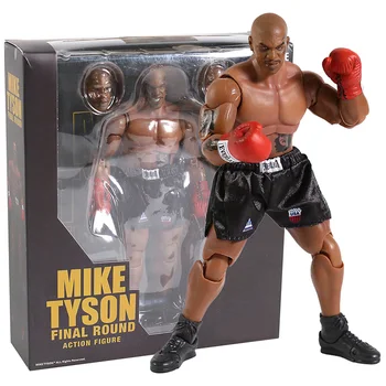 

Tyson Boxing Boxer Champion Mike Tyson Three Head Face Model Collectible Model Toys Home decoration sculp