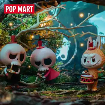 

Genuine Bubble Matt Labubu Forest Concert Series Blind Box Tide Play Doll Computer Desktop Decoration