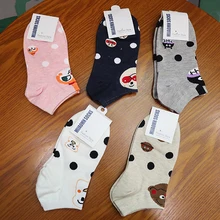 IVYYE Anpanman Baikinman, модные носки с символикой аниме, повседневные короткие носки, Лидер продаж, летние хлопковые носки для женщин и девушек, новинка