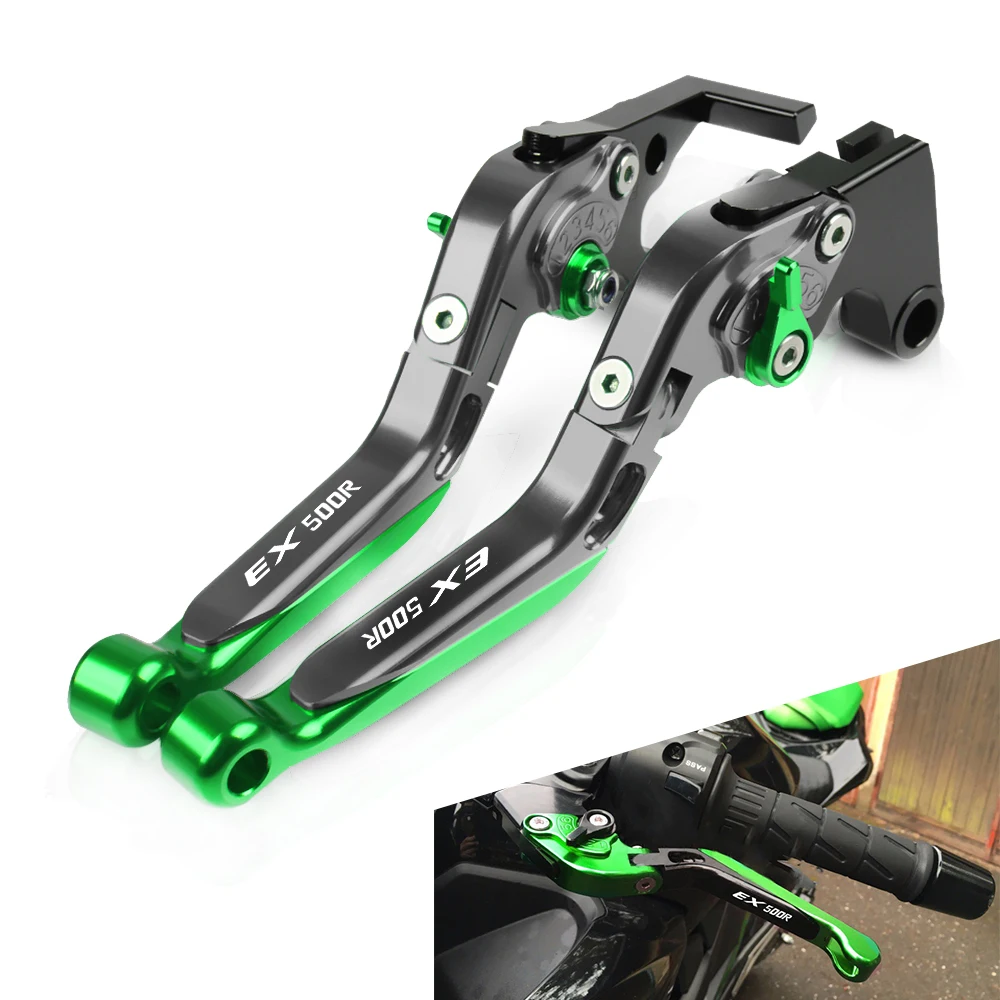 

Для Kawasaki EX500R NINJA 1990-2009 2001 2002 2003 2004 2005 2006 2007 2008 рычаг сцепления тормоза мотоцикла складной выдвижной