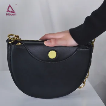 

Hiboom Genuine leather bags for women high quality chains bag fashion female messenger bags luxury clutch handbags